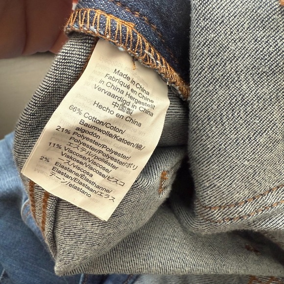 Madewell Jumpsuit Overalls Women's Large Blue Denim Side Zip Adjustable Straps‎ - Picture 11 of 15